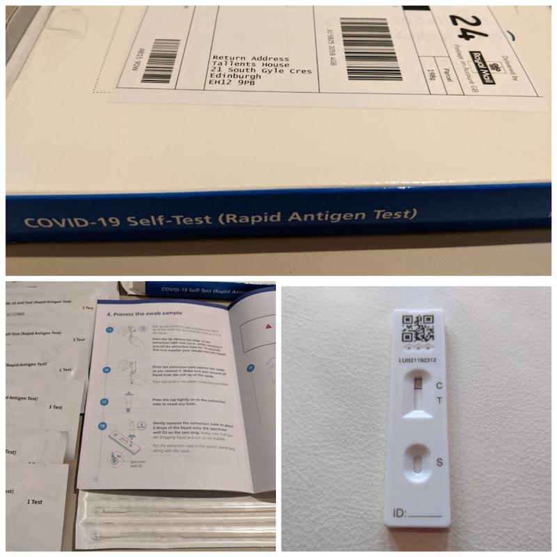 次男の Covid-19 Self-Test